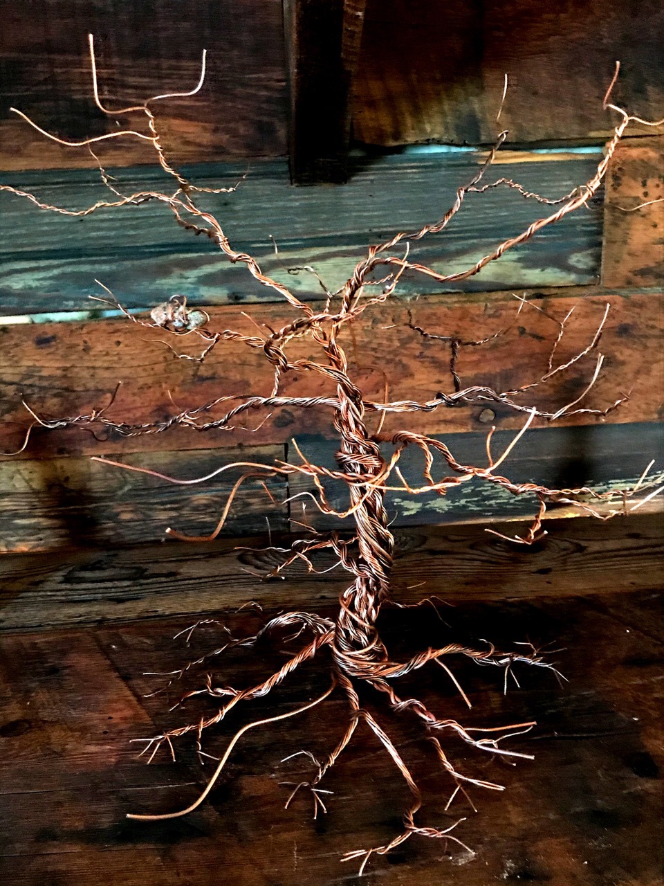commission copper wire trees